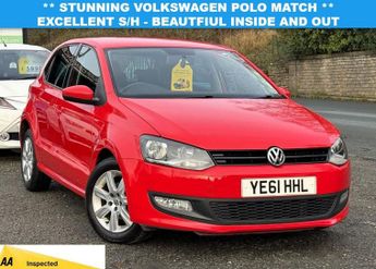 Volkswagen Polo 1.2 Match Hatchback 5dr Petrol Manual Euro 5 (60 ps)