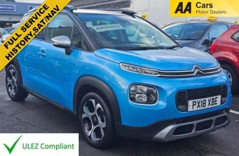 Used CITROEN C3 AIRCROSS AUTOMATIC 1.2 PureTech Flair SUV 5dr Petrol EAT6 Euro 6 (s/s) (1