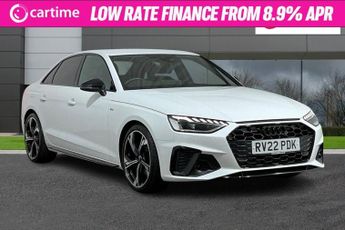 Audi A4 2.0 TFSI S LINE BLACK EDITION MHEV 4d 148 BHP Rear View Camera, 