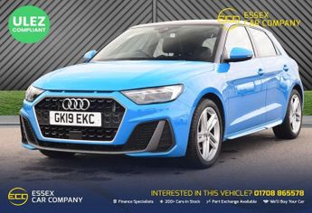 Audi A1 1.0 TFSI 30 S line Sportback 5dr Petrol Manual Euro 6 (s/s) (116