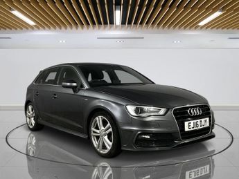 Audi A3 1.4 TFSI CoD S line Sportback 5dr Petrol S Tronic Euro 6 (s/s) (