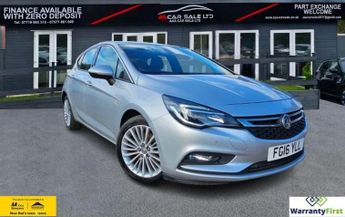 Vauxhall Astra 1.6 CDTi BlueInjection Elite Nav Hatchback 5dr Diesel Manual Eur