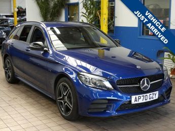 Mercedes C Class 2.0 C300e 13.5kWh AMG Line Night Edition (Premium) Estate 5dr Pe