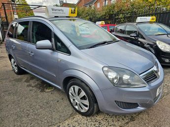 Vauxhall Zafira 1.8 16V Exclusiv MPV 5dr Petrol Manual Euro 5 (140 ps)