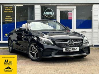 Mercedes C Class 1.5 C200 MHEV AMG Line Edition (Premium) Cabriolet 2dr Petrol G-