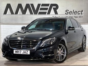 Mercedes S Class 3.0 S350Ld V6 AMG Line Saloon 4dr Diesel 9G-Tronic+ Euro 6 (s/s)