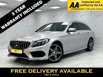 Mercedes C Class 2.1 C220d AMG Line Estate 5dr Diesel Manual Euro 6 (s/s) (170 ps