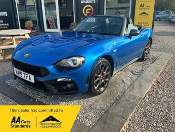 Abarth 124 Spider 1.4 MultiAir Convertible 2dr Petrol Auto Euro 6 (170 ps)