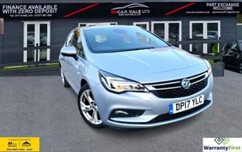 Vauxhall Astra 1.4i Turbo SRi Hatchback 5dr Petrol Manual Euro 6 (150 ps)