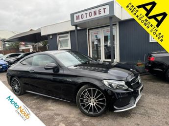 Mercedes C Class 3.0 C43 V6 AMG (Premium) Coupe 2dr Petrol G-Tronic+ 4MATIC Euro 