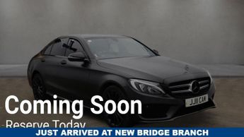 Mercedes C Class 2.1 C220d AMG Line (Premium) Saloon 4dr Diesel G-Tronic+ 4MATIC 