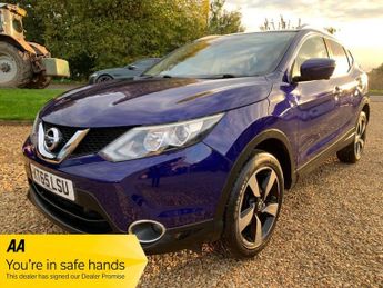 Nissan Qashqai 1.5 dCi n-tec+ SUV 5dr Diesel Manual 2WD Euro 6 (s/s) (110 ps)