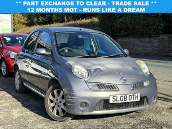 Nissan Micra 1.2 16v Acenta+ Hatchback 5dr Petrol Manual (139 g/km, 79 bhp)