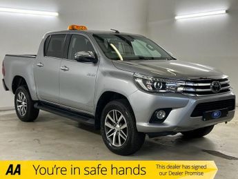Toyota Hi Lux 2.4 D-4D Invincible Pickup Double Cab 4dr Diesel Auto 4WD Euro 6