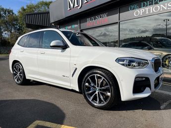 BMW X3 3.0 XDRIVE30D M SPORT 5d 261 BHP * HUGE SPEC LIST * ALPINE WHITE