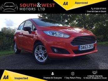 Ford Fiesta 1.0T EcoBoost Zetec Hatchback 5dr Petrol Manual Euro 5 (s/s) (10