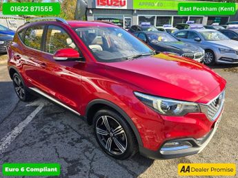 MG ZS 1.5 VTi-TECH EXCLUSIVE IN RED WITH 33,155 MILES AND A FULL SERVI