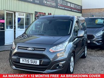 Ford Transit Connect 1.6 TDCi 200 Limited Panel Van 4dr Diesel Manual L1 H1 (124 g/km