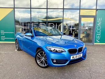 BMW 218 1.5 218i Sport Convertible 2dr Petrol Manual Euro 6 (s/s) (136 p