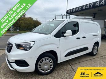 Vauxhall Combo 1.5 Turbo D 2300 Sportive Panel Van 4dr Diesel Manual L2 H1 Euro