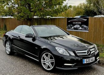 Mercedes E Class 3.0 E350 CDI V6 BlueEfficiency Sport Edition 125 Cabriolet 2dr D