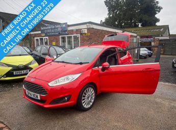 Ford Fiesta 1.5 TDCi Titanium Hatchback 3dr Diesel Manual Euro 5 (75 ps)