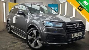 Audi Q7 3.0 TDI V6 S line SUV 5dr Diesel Tiptronic quattro Euro 6 (s/s) 