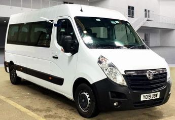 Vauxhall Movano 2.3 CDTi 3900 BiTurbo Minibus 5dr Diesel Manual L3 Medium Roof E