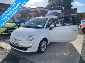 Fiat 500 1.2 Lounge Hatchback 3dr Petrol Manual Euro 4 (69 bhp)