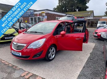 Vauxhall Meriva 1.4 16V Tech Line MPV 5dr Petrol Manual Euro 5 (100 ps)