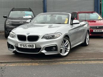 BMW 218 2.0 218d M Sport Convertible 2dr Diesel Auto Euro 6 (s/s) (150 p