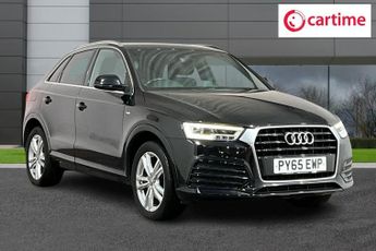 Audi Q3 1.4 TFSI S LINE 5d 148 BHP Media Display, Satellite Navigation, 