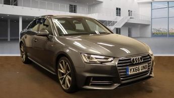 Audi A4 2.0 TDI S line Saloon 4dr Diesel S Tronic Euro 6 (s/s) (150 ps)