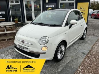 Fiat 500 1.2 Lounge Hatchback 3dr Petrol Manual Euro 6 (s/s) (69 bhp)