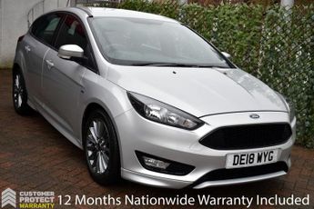 Ford Focus 1.0T ST-LINE NAV 5 DOOR 6-SPEED 140 BHP (EURO 6)