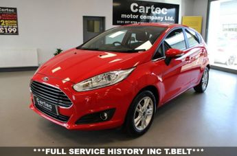 Ford Fiesta 1.25 Zetec Hatchback 5dr Petrol Manual Euro 6 (82 ps)