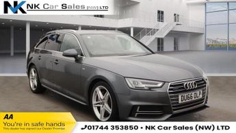 Audi A4 2.0 TDI S line Estate 5dr Diesel S Tronic quattro Euro 6 (s/s) (