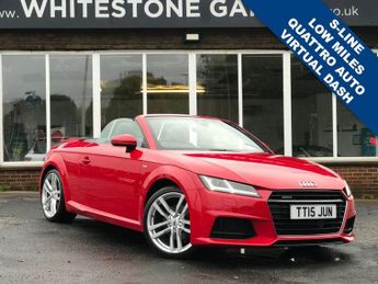 Audi TT 2.0 TFSI S line Roadster 2dr Petrol S Tronic quattro Euro 6 (s/s