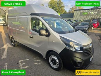 Vauxhall Vivaro 1.6 CDTi 2900 BITURBO ECOTEC IN SILVER WITH 56,280 MILES AND A F