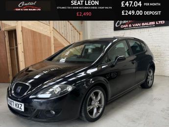 SEAT Leon STYLANCE TDI 5 DOOR HATCHBACK DIESEL CHEAP VAG PX