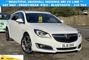 Vauxhall Insignia 1.6 CDTi SRi VX Line Nav Sports Tourer 5dr Diesel Manual Euro 6 