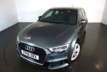 Audi A3 1.5 TFSI S line -2 OWNER CAR-18" ALLOY WHEELS-HALF LEATHER-AUDI 