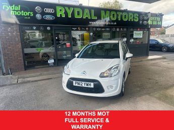 Citroen C3 1.4i White Hatchback 5dr Petrol Manual Euro 5 (75 ps)