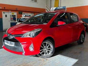 Toyota Yaris 1.3 VVT-I ICON 5 DOOR PETROL RED LOW TAX