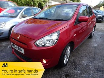 Mitsubishi Mirage 1.2 3 Hatchback 5dr Petrol Manual Euro 5 (s/s) (79 ps)