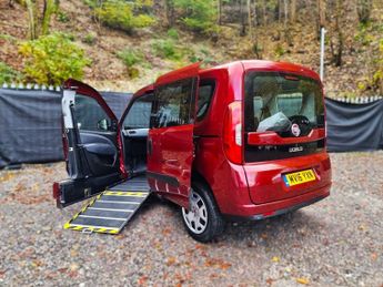 Fiat Doblo Passenger Up Front Wheelchair Accessible Disabled Access Ramp Ca