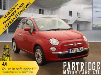 Fiat 500 1.2 Lounge Hatchback 3dr Petrol Manual Euro 5 (s/s) (69 bhp)