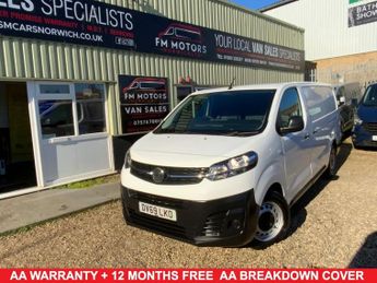 Vauxhall Vivaro 2.0 Turbo D 3100 Edition Panel Van Diesel Manual L2 H1 Euro 6 (s