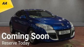 Renault Megane 1.6 16V Dynamique TomTom Coupe 3dr Petrol Manual Euro 5 (110 ps)