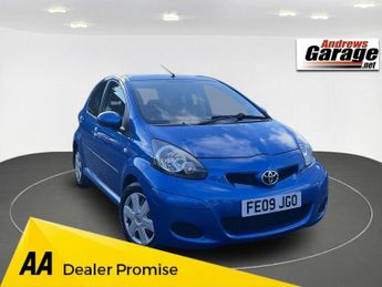 Toyota AYGO 1.0 VVT-i Blue Hatchback 5dr Petrol Manual Euro 4 (67 bhp)